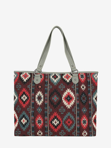 Montana West Aztec Tapestry Concealed Carry Tote - Montana West World