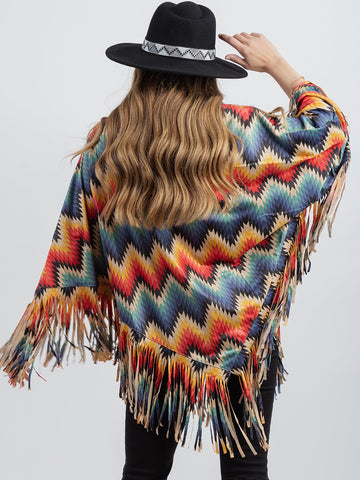 Montana West Serape Collection Poncho - Montana West World