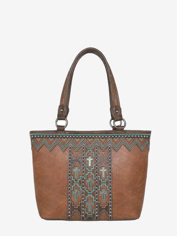 Montana West Concho Collection Concealed Carry Tote - Montana West World