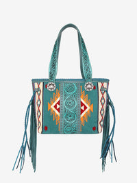 Montana West Aztec Tapestry Floral Embossed Concealed Carry Tote - Montana West World