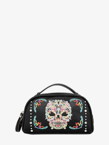 Montana West Sugar Skull Multipurpose Travel Pouch - Montana West World