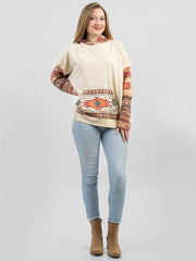 American Bling Women Aztec Graphic Hoodie - Montana West World