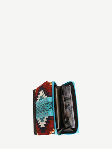 Montana West Embossed Aztec Tapestry Wallet - Montana West World