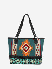 Montana West Aztec Tapestry Concealed Carry Tote - Montana West World