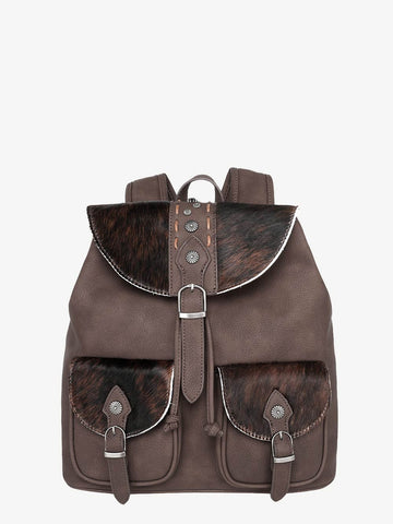 Trinity Ranch Hair-On Cowhide Collection Backpack - Montana West World