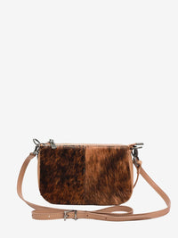 Montana West 100% Genuine Leather Calf Hair Crossbody bag - Montana West World