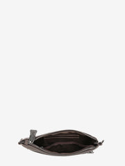 Trinity Ranch Hair On Cowhide Embossed Floral Concho Crossbody Clutch - Montana West World
