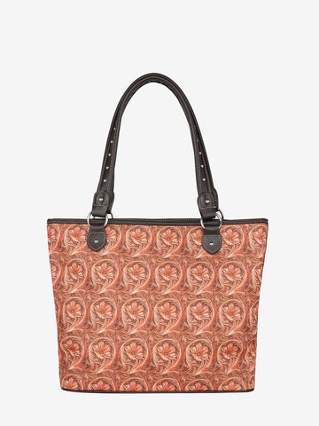 Montana West Floral Print Canvas Tote Bag - Montana West World