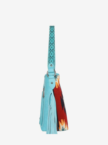 Montana West Aztec Tapestry Fringe Concealed Carry Hobo - Montana West World