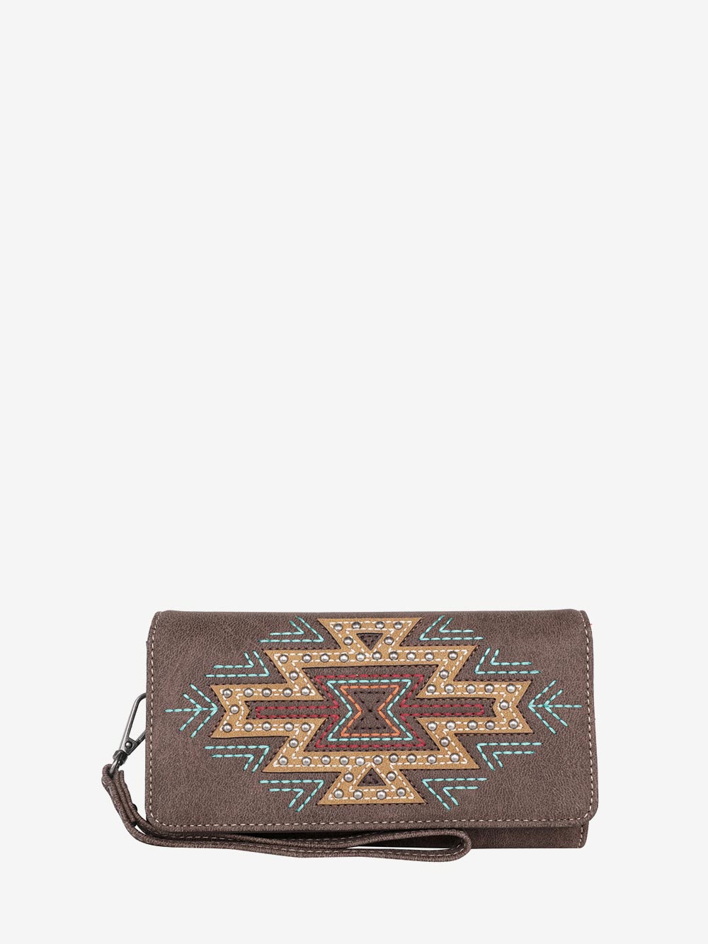 Montana West Cut-out Aztec Studs Concealed Carry Tote - Montana West World