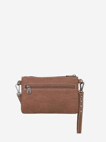 Montana West Concho Studs Crossbody Wristlet - Montana West World