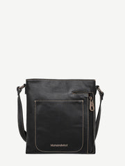 Montana West Laser Cut Out Embossed Aztec Crossbody Bag - Montana West World