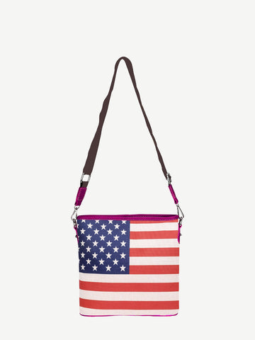 Montana West American Pride Collection Canvas Crossbody - Montana West World