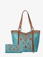 (Sale) Montana West Cut-Out Boot Scroll Concealed Carry Tote Collection - Montana West World