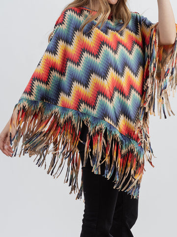 Montana West Serape Collection Poncho - Montana West World