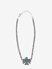 Montana West Thunderbird Turquoise Stone Pendant Necklace - Montana West World