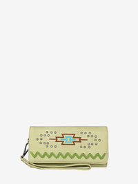 Montana West Aztec Embroidery Wallet - Montana West World