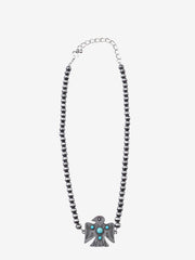 Montana West Thunderbird Turquoise Stone Pendant Necklace - Montana West World