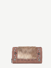 Trinity Ranch Hair-On Cowhide Collection Wallet - Montana West World