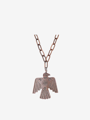 Montana West Copper Thunderbird Pendant Necklace - Montana West World