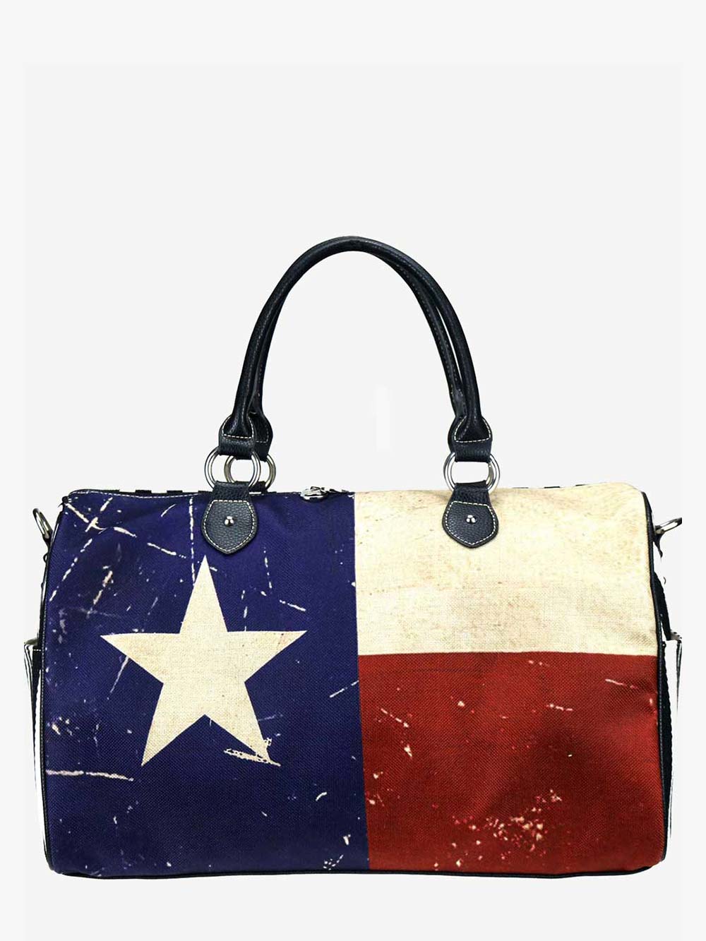 Texas Flag Canvas Weekender Bag - Montana West World