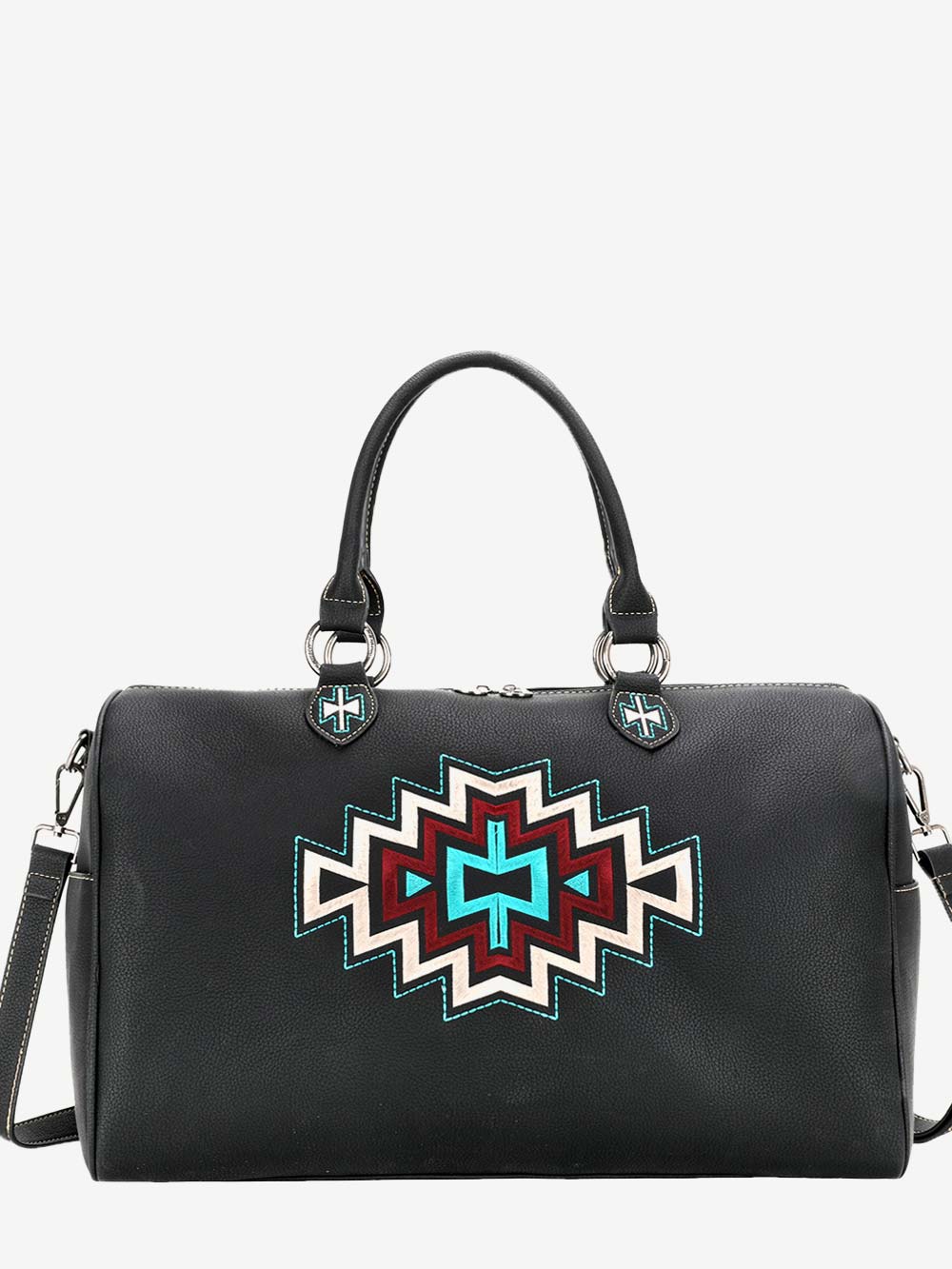 Montana West Embroidered Aztec Weekender Bag - Montana West World