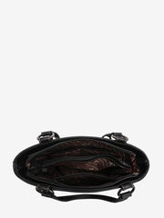 Montana West Vintage Floral Embroidered Aztec Fringe Tote - Montana West World