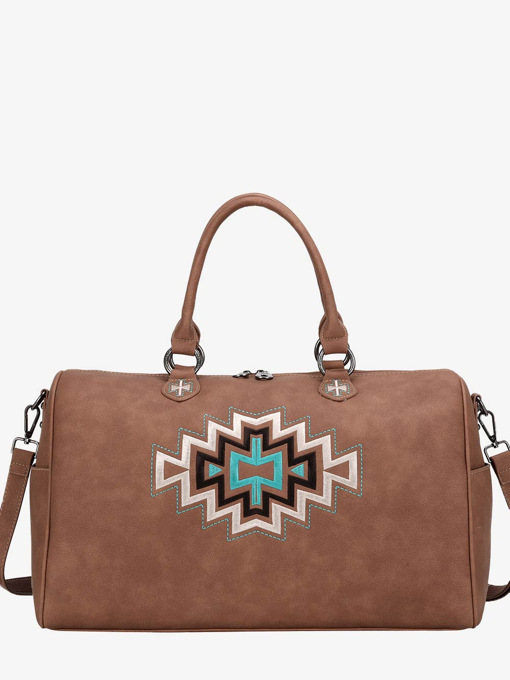 Montana West Embroidered Aztec Weekender Bag - Montana West World