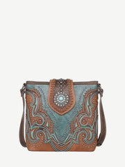 Montana West Laser Cut-out Buckle Concealed Carry Crossbody - Montana West World