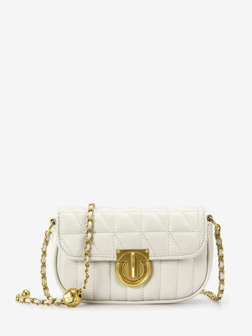 Milan Chiva Casual Quilted Plain Crossbody Bag - Montana West World