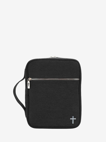 Montana West Black Canvas Bible Cover - Montana West World