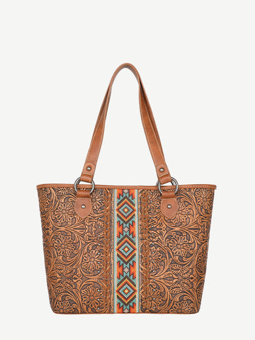 Montana West Floral Embroidered Aztec Crossbody Bag - Montana West World