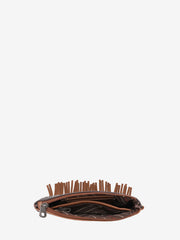 Montana West Embroidered Aztec Fringe Crossbody Wristlet - Montana West World