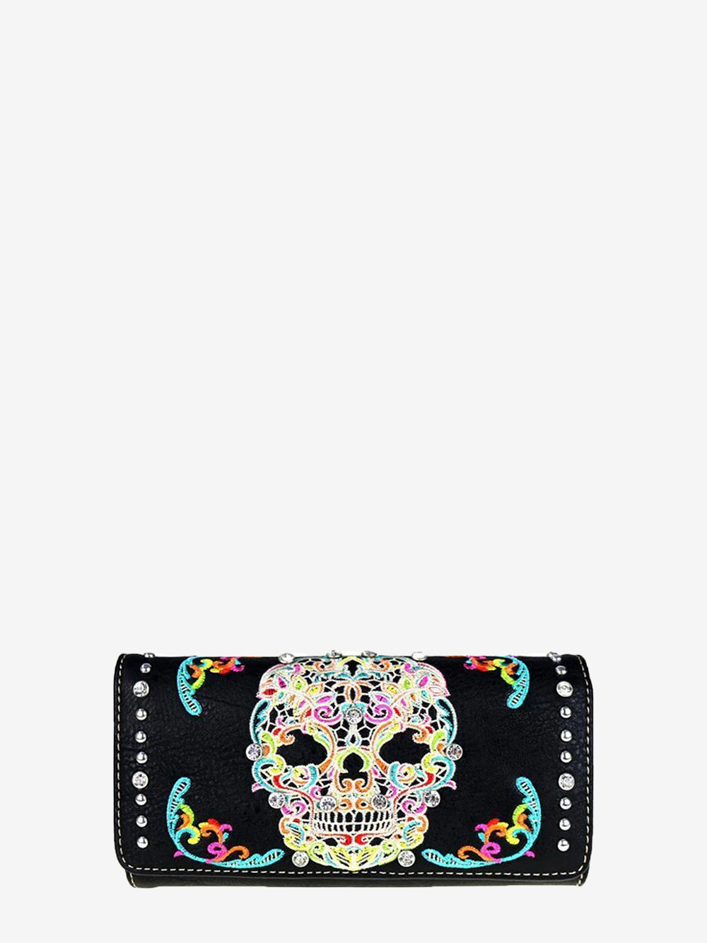 Montana West Sugar Skull Concealed Carry Tote Set - Montana West World