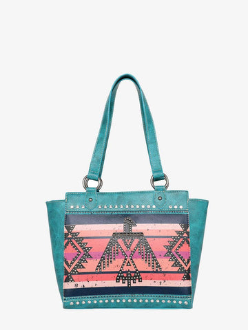 Montana West Thunderbird Aztec Carry Tote Bag - Montana West World