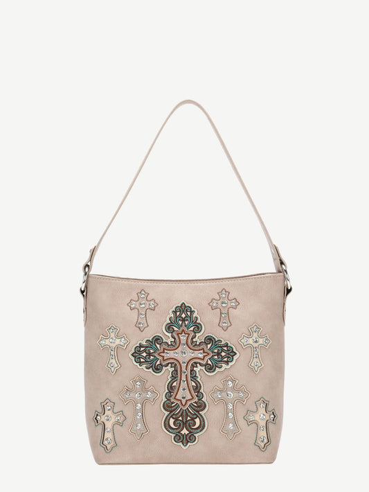 Montana West Embroidered Spiritual Concealed Carry Hobo - Montana West World