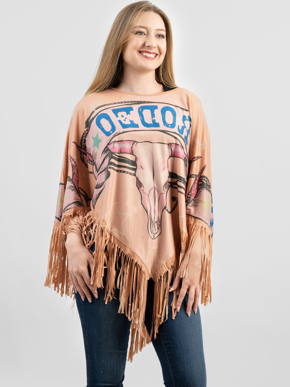 Montana West Rodeo Collection Poncho - Montana West World