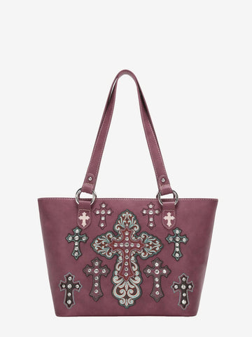 Montana West Embroidered Spiritual Concealed Carry Tote - Montana West World