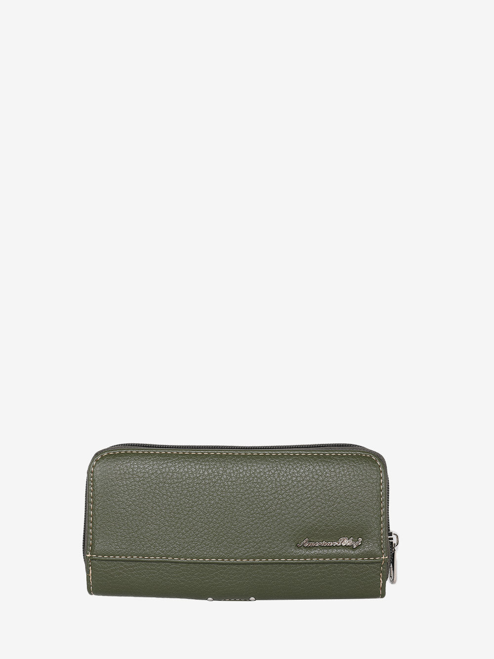 American Bling Green Embroidered Floral Tote and Wallet Set - Montana West World