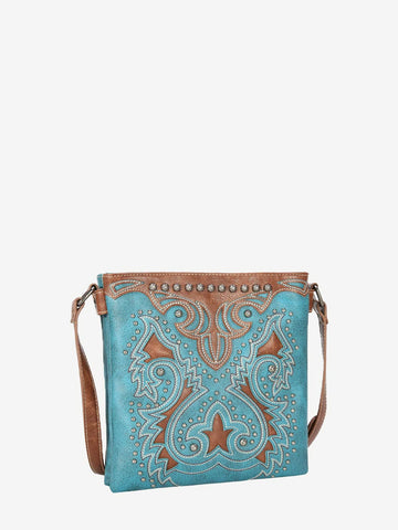 Montana West Cut-Out Boot Scroll Concealed Carry Crossbody - Montana West World