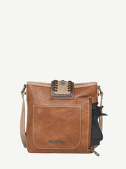 Montana West Laser Cut-out Buckle Concealed Carry Crossbody - Montana West World