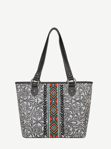 Montana West Floral Embroidered Aztec Crossbody Bag - Montana West World