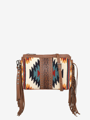 Montana West Aztec Tapestry Crossbody Clutch Wristlet - Montana West World