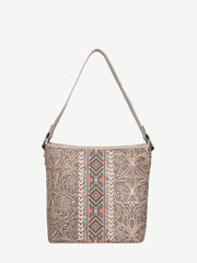 Montana West Vintage Floral Embroidered Aztec Concealed Carry Hobo - Montana West World