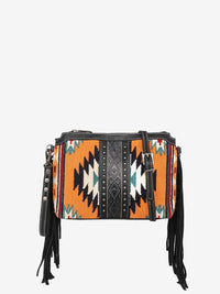 Montana West Aztec Tapestry Crossbody Clutch Wristlet - Montana West World