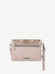 Montana West Vintage Floral Embroidered Aztec Crossbody Wristlet - Montana West World
