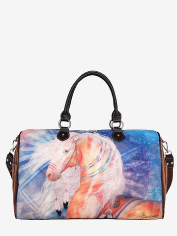 Montana West Horse Canvas Weekender Bag - Montana West World