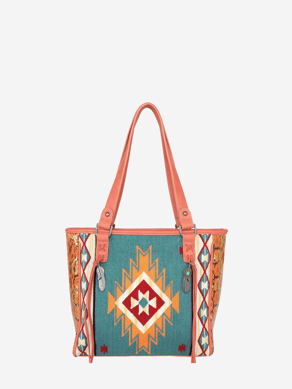 Montana West Aztec Tapestry Concealed Carry Tote Bag - Montana West World