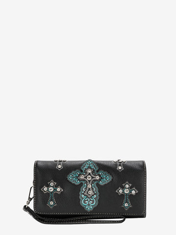 Montana West Embroidered Spiritual Collection Wallet - Montana West World