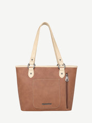 Montana West Cut-Out Floral Buckle Concealed Carry Tote - Montana West World